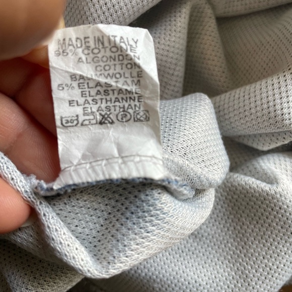 Venice Print Gray Long Sleeve Blouse - Picture 2 of 7